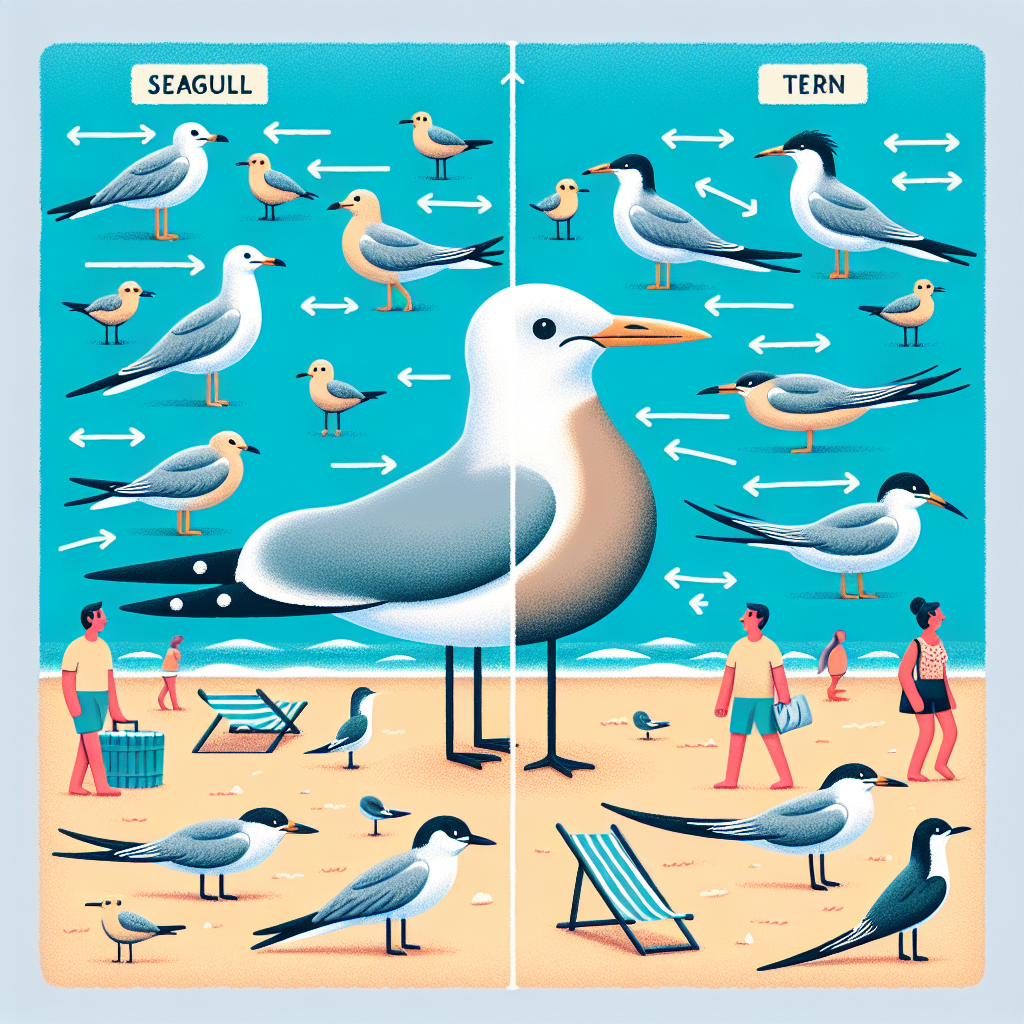 Mewa a rybitwa – jak je rozpoznać?