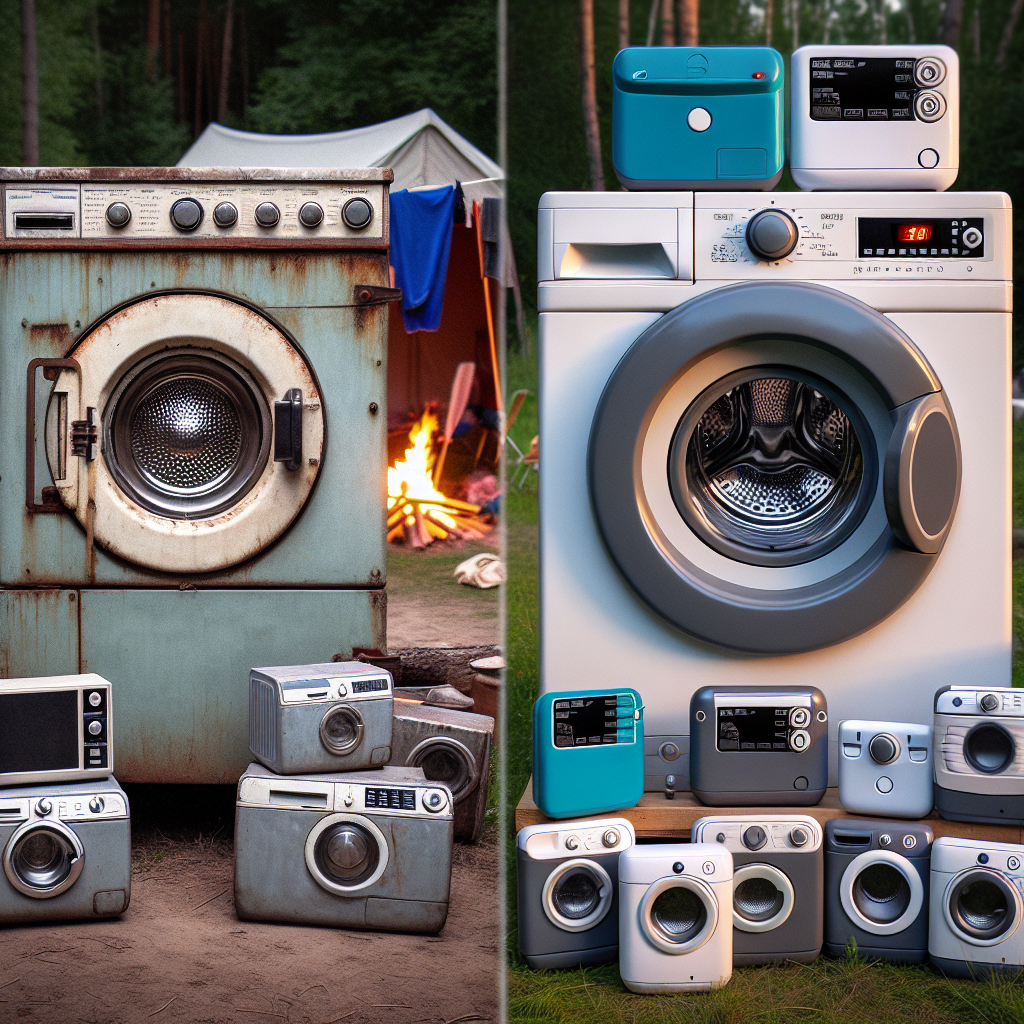 Frania vs. nowoczesne pralki turystyczne – co się bardziej opłaca?