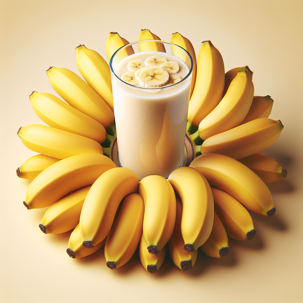 Przepis na koktajl bananowy – zdrowy napój, który Cię nasyci