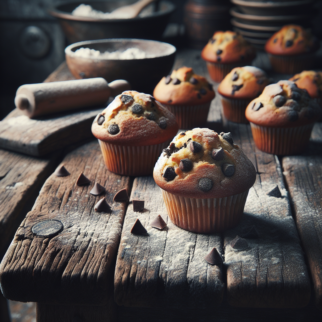 Przepis na muffinki z czekoladą – słodki, kultowy deser
