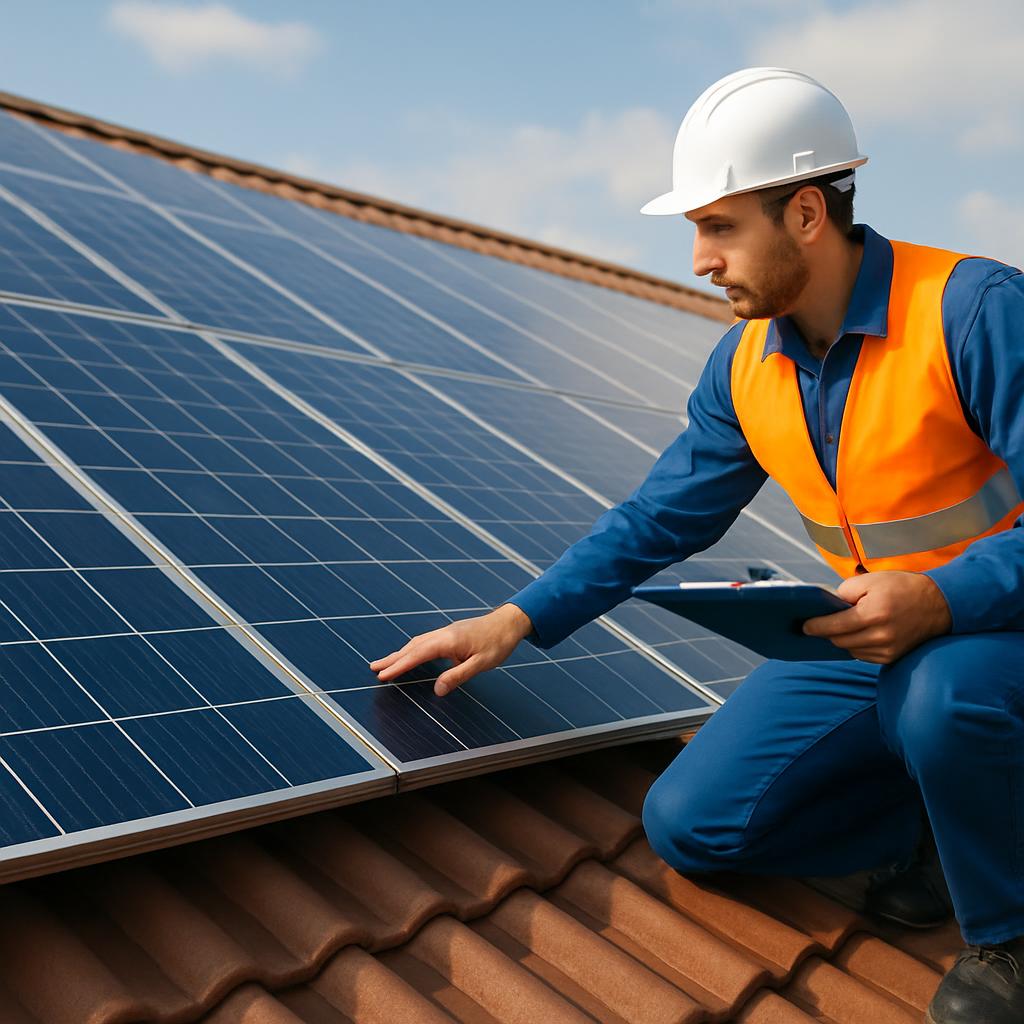 Co ile należy wykonać przegląd instalacji fotowoltaicznej?